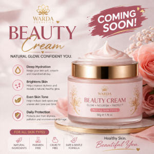 Warda Beauty Cream - Natural Glow Formula (Coming Soon)